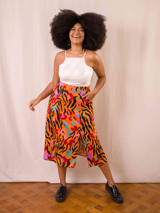 Saia Agatha | Animal Print
