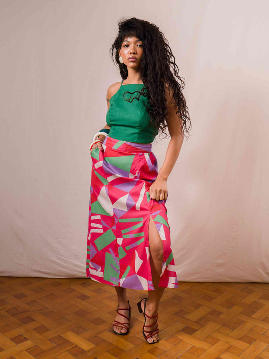 Saia Agatha | Frevo Rosa