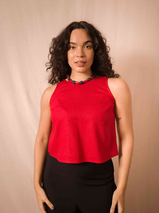 CROPPED LAURA | LINHO
