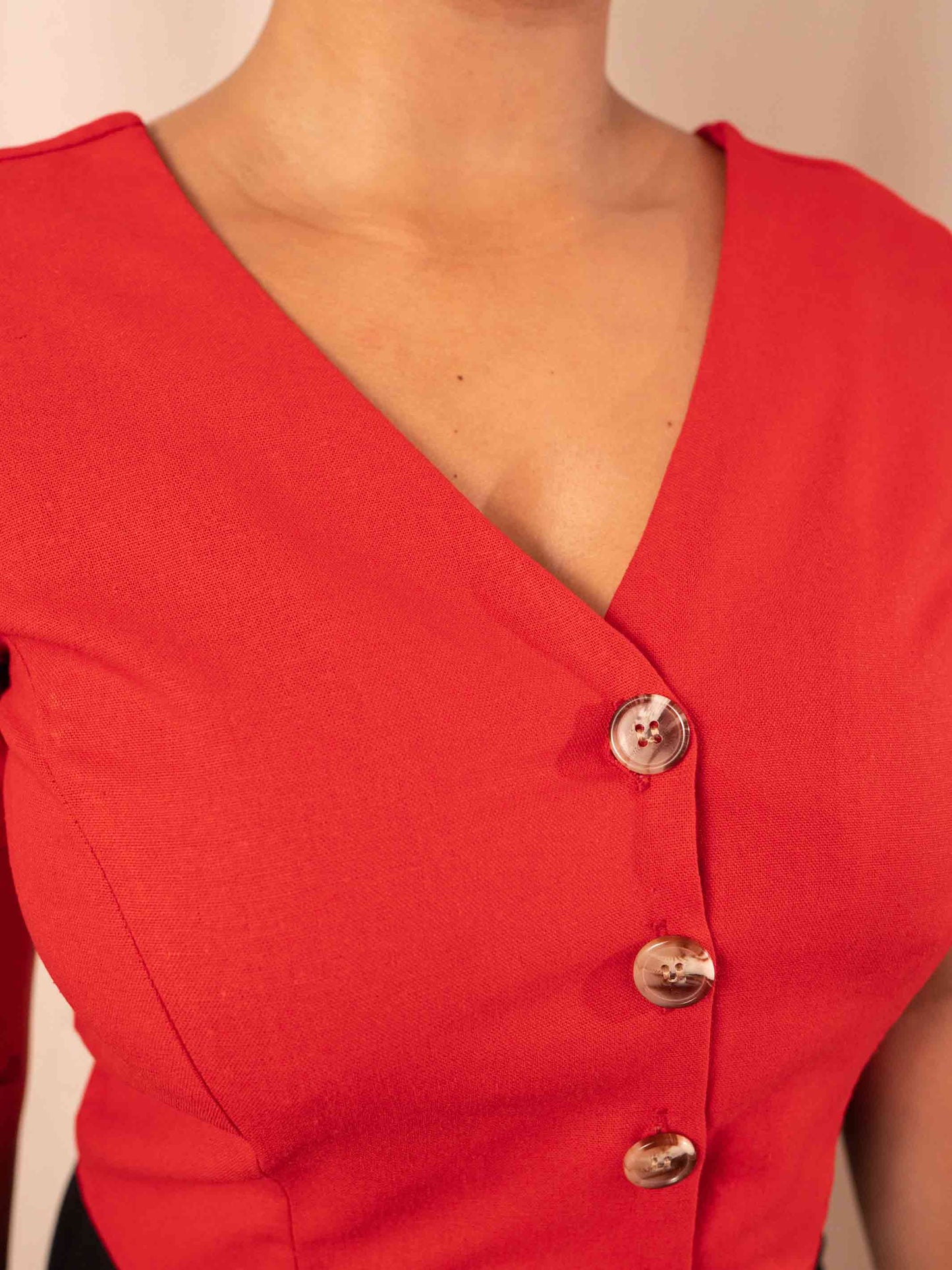 Cropped Lina | Linho