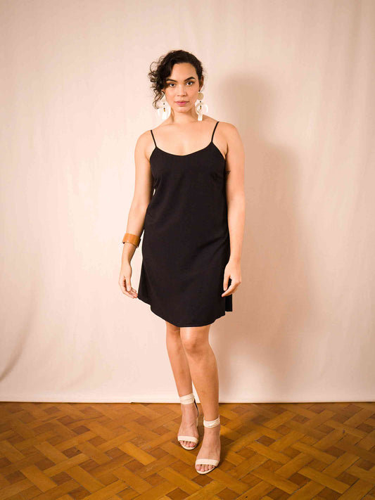 Vestido Marina | Preto