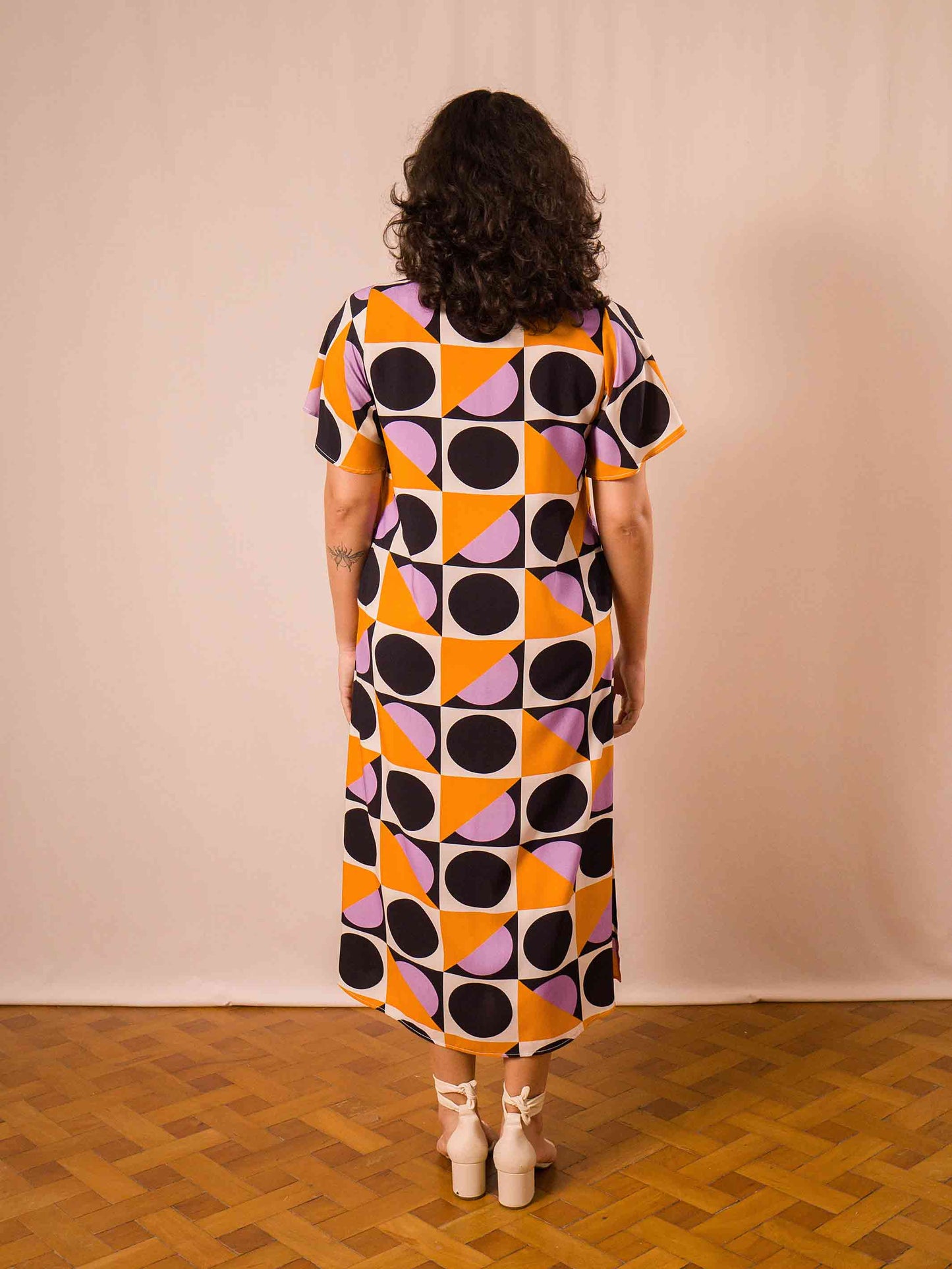 VESTIDO NIPÔNICA LONGUETE | VIENA