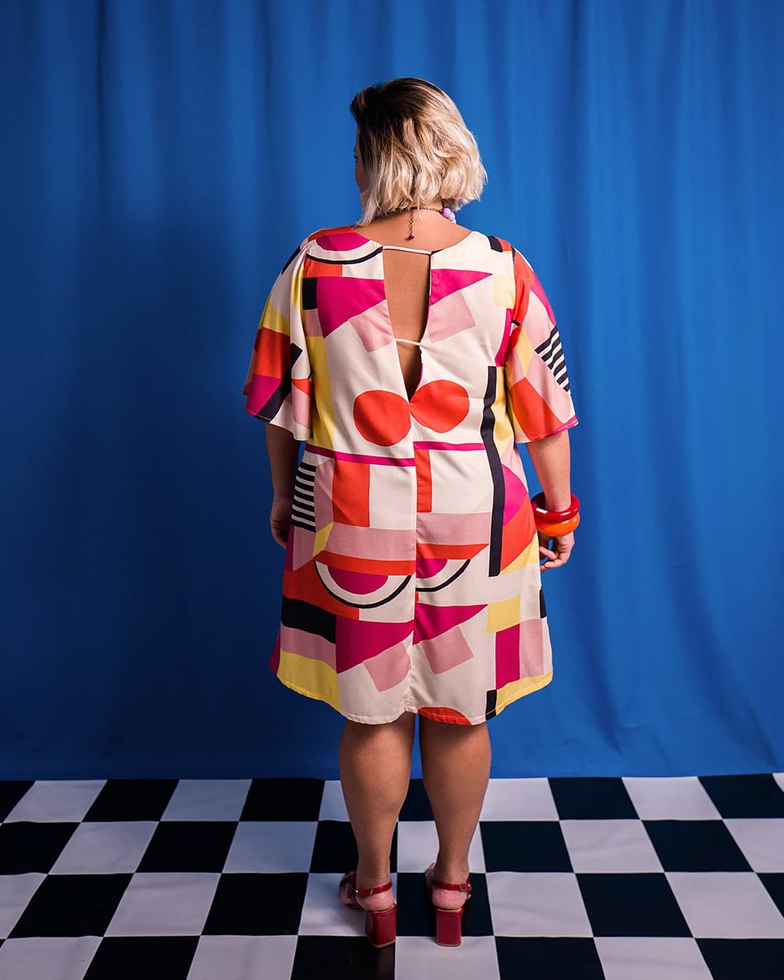 Vestido Manga Sino | Oitentinha Amarelo