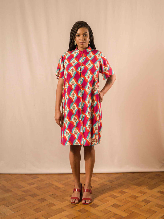VESTIDO NIPONICA CURTO | ANDALUZIA