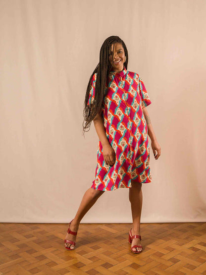 VESTIDO NIPONICA CURTO | ANDALUZIA