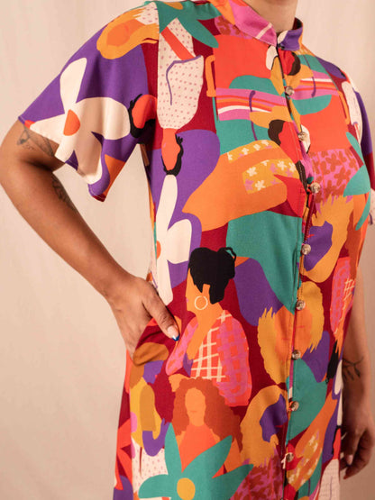 VESTIDO NIPONICA | MULHERES DE ALMODÓVAR