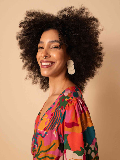 VESTIDO TRANSPASSADO CURTO | AMPARO