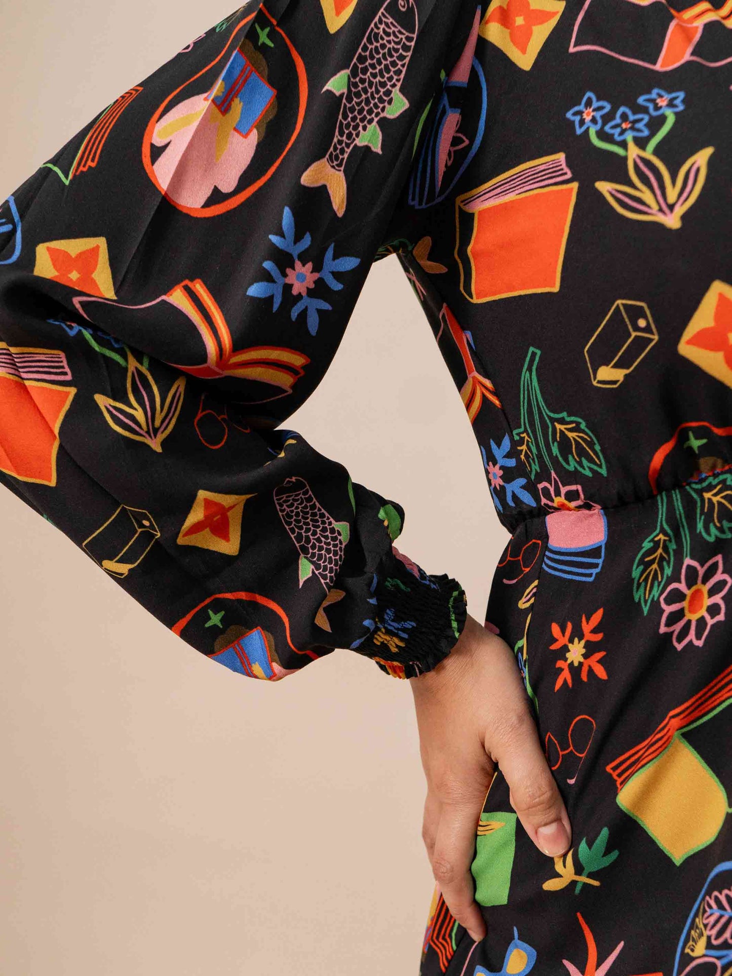 VESTIDO TRANSPASSADO CURTO | EX LIBRIS