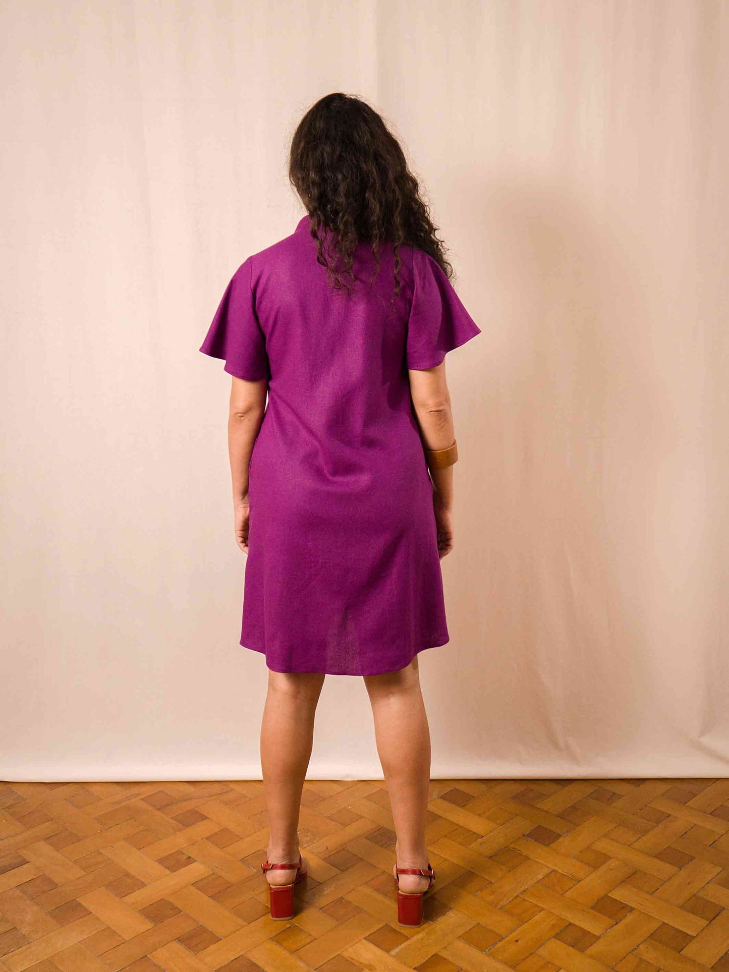 VESTIDO NIPÔNICA | LINHO