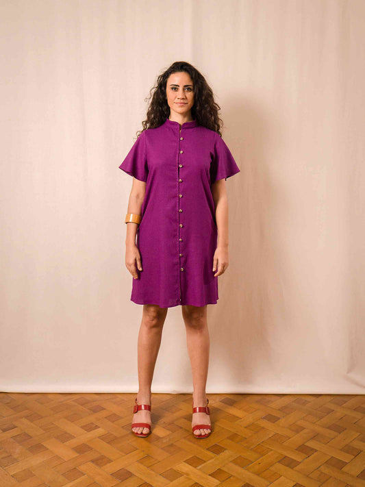 VESTIDO NIPÔNICA | LINHO