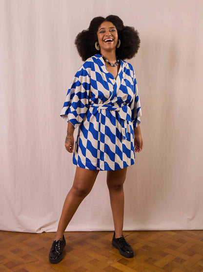 Vestido Kimono | Ondas