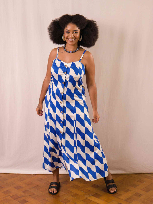 Vestido Gio Longuete | Ondas