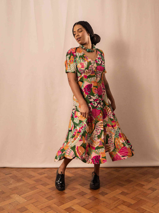 VESTIDO DAI LONGUETE | BORBOLETAS