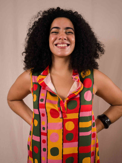 Vestido Gola Padre | Radiola