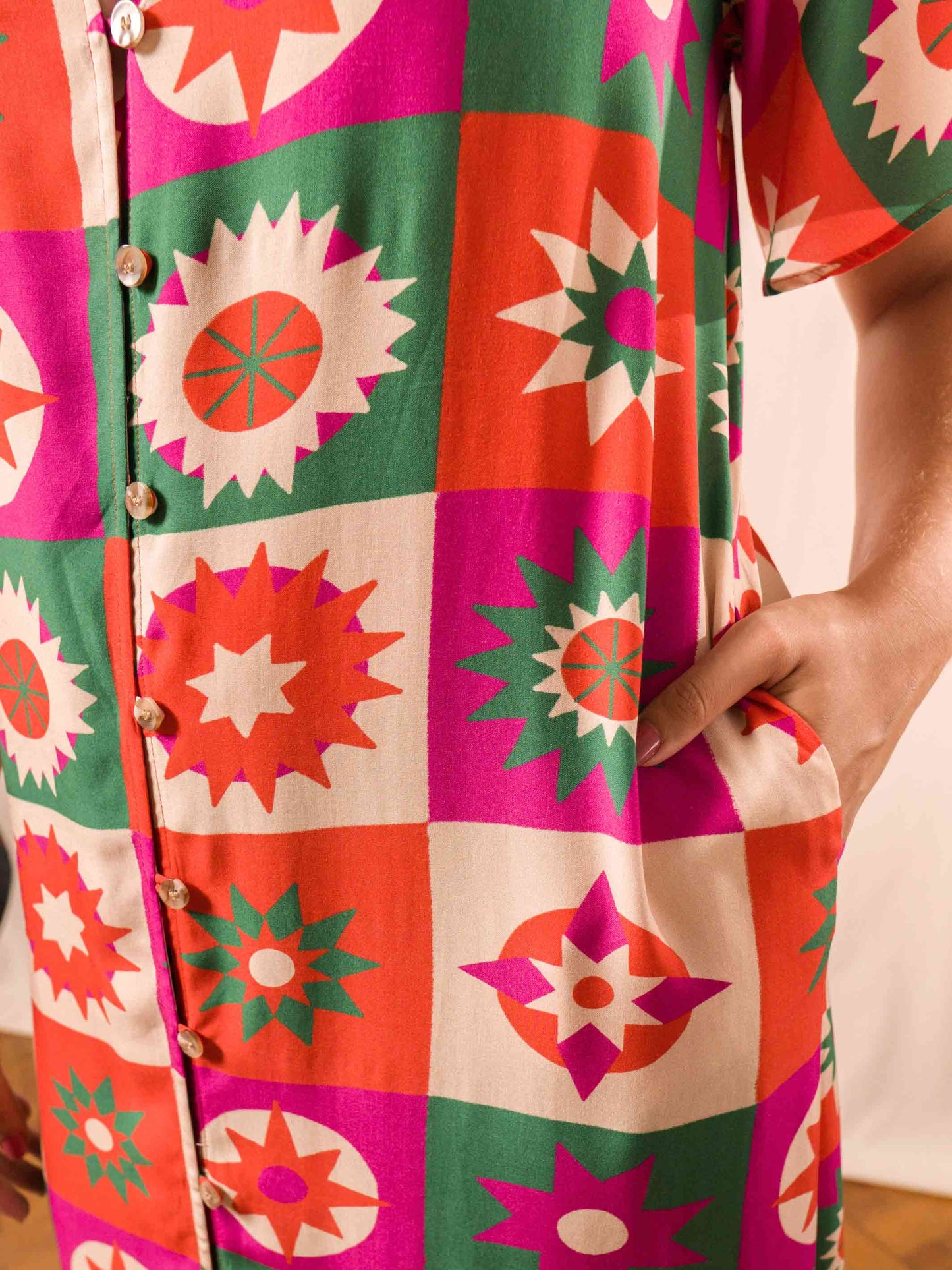 VESTIDO NIPONICA LONGUETE | SAGRADA FAMÍLIA