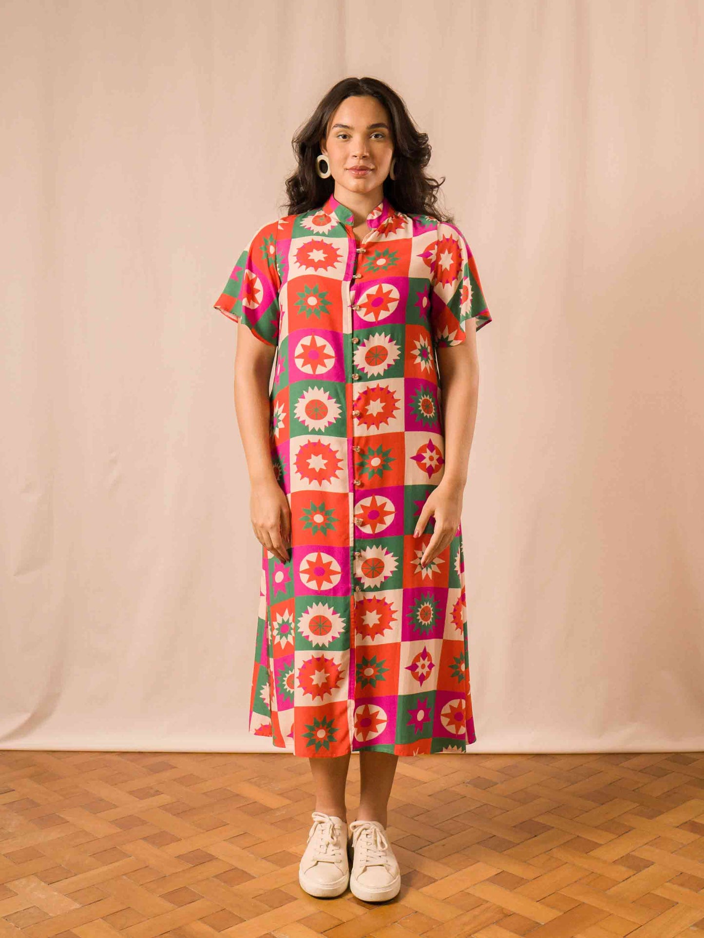 VESTIDO NIPONICA LONGUETE | SAGRADA FAMÍLIA