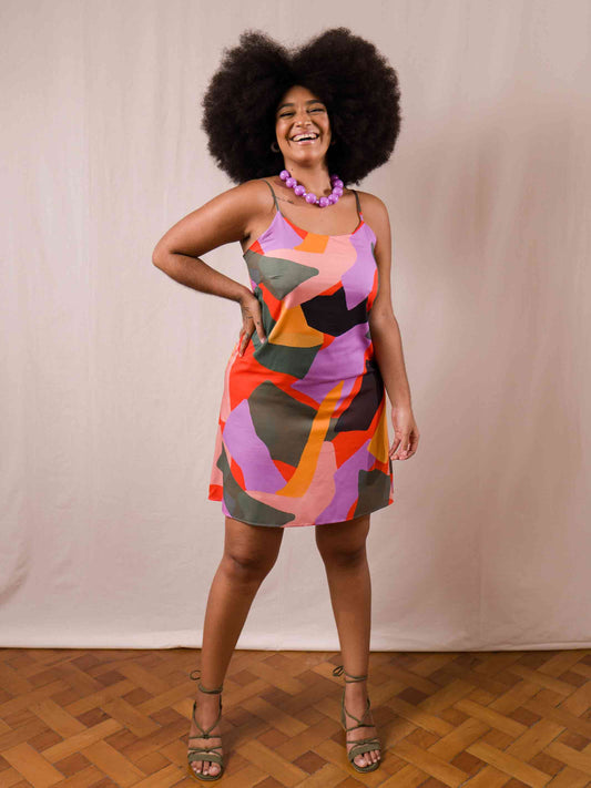 Vestido Marina | Samba Roxo