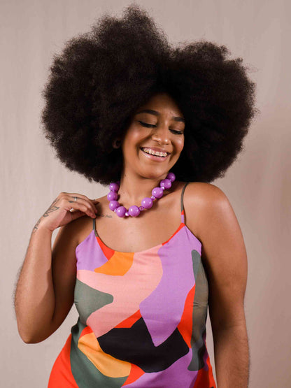 Vestido Marina | Samba Roxo
