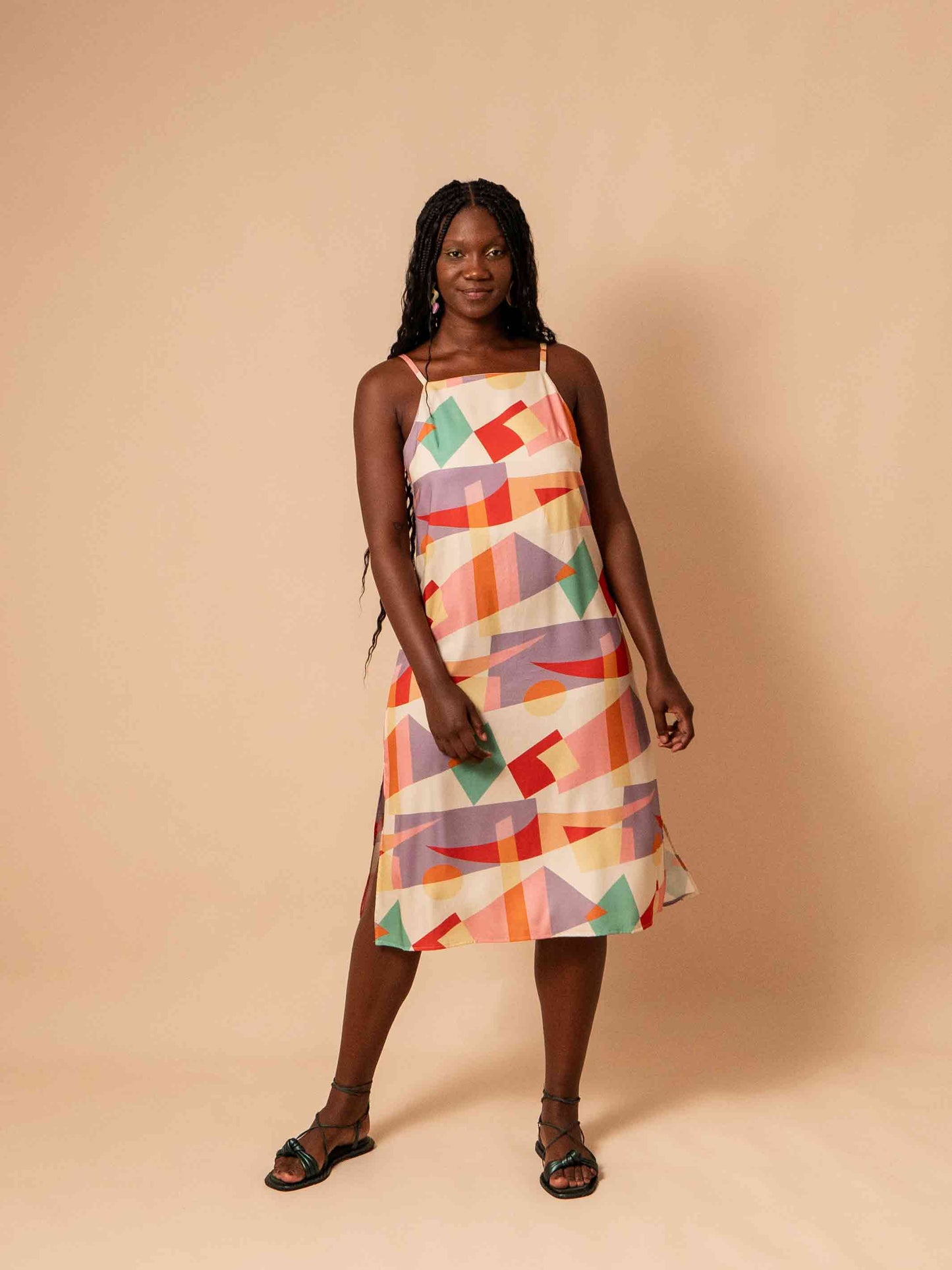 VESTIDO TRAPÉZIO | JUNDIÁ