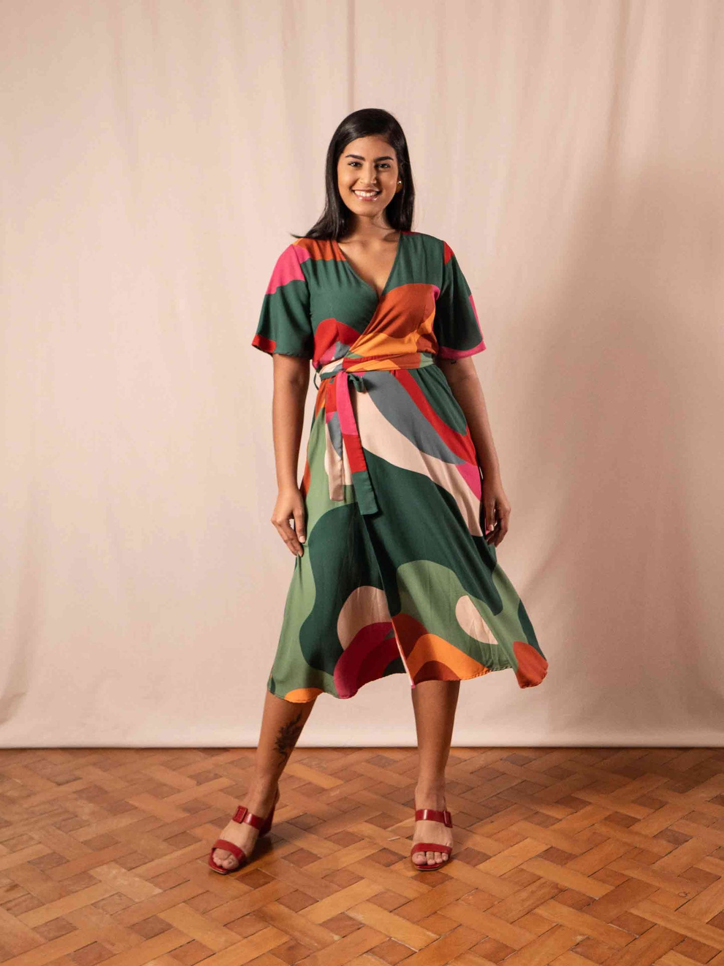 VESTIDO TRANSPASSADO | ANDES