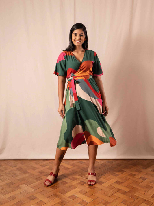 VESTIDO TRANSPASSADO | ANDES