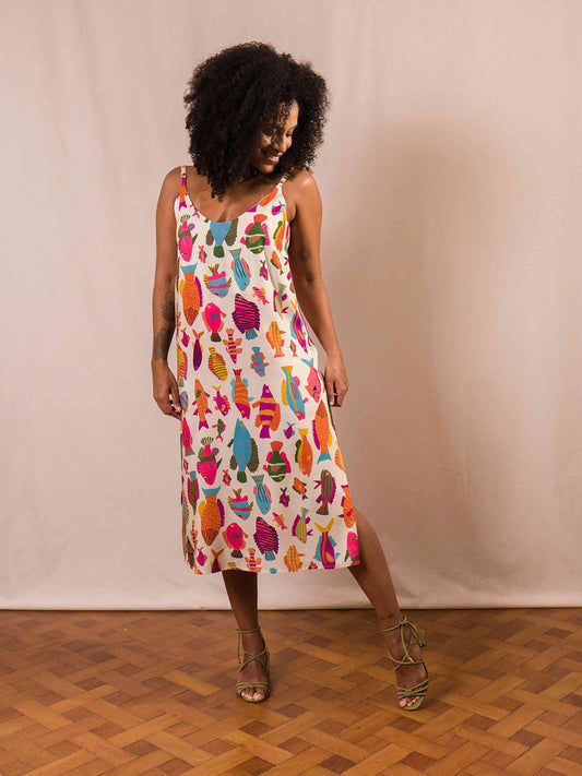 Vestido Hayla Peixes | Off