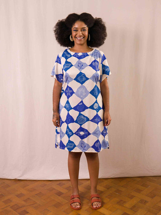Vestido Malu | Mar
