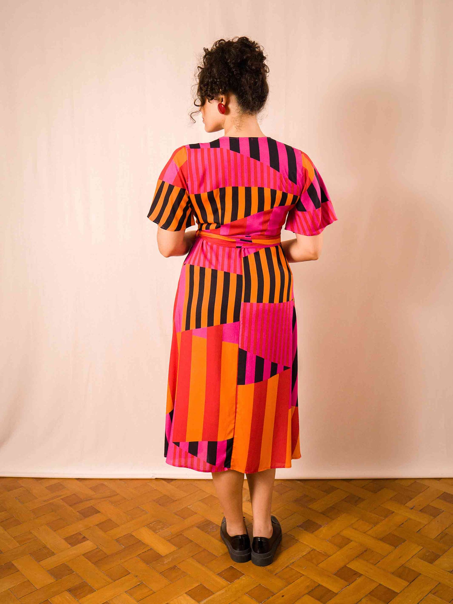 Vestido Transpassado | Raios