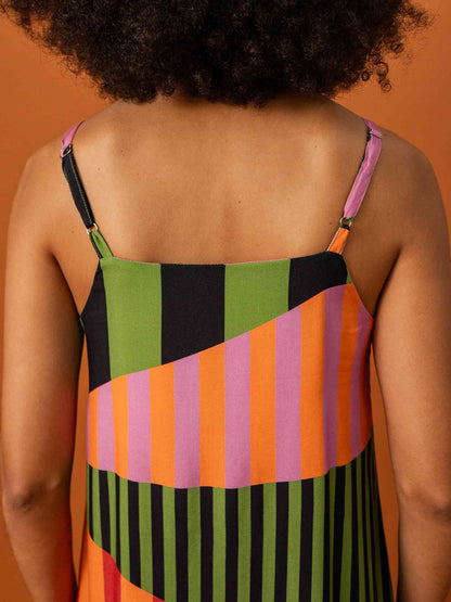 Vestido trapezio | Raios