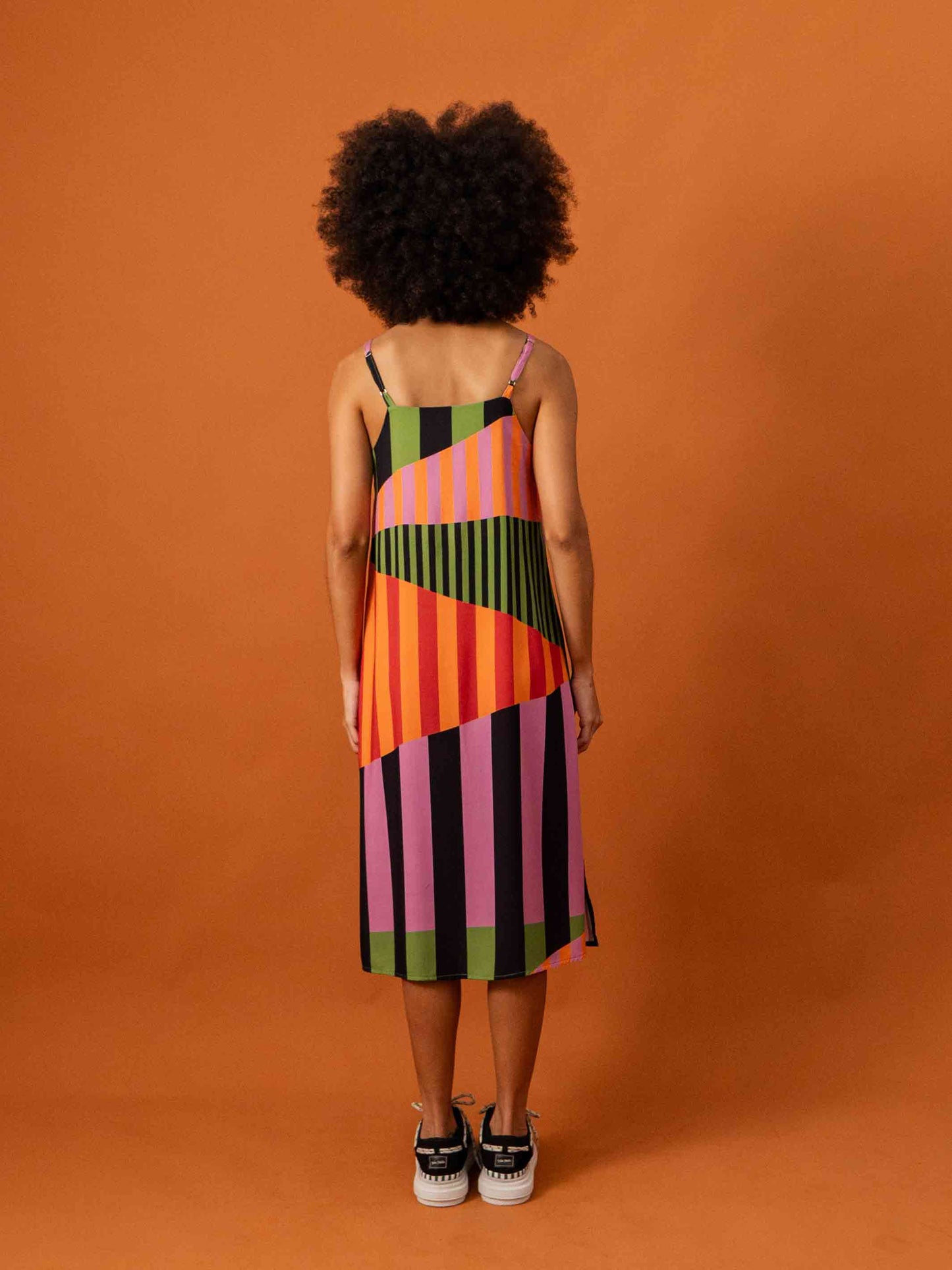 Vestido trapezio | Raios