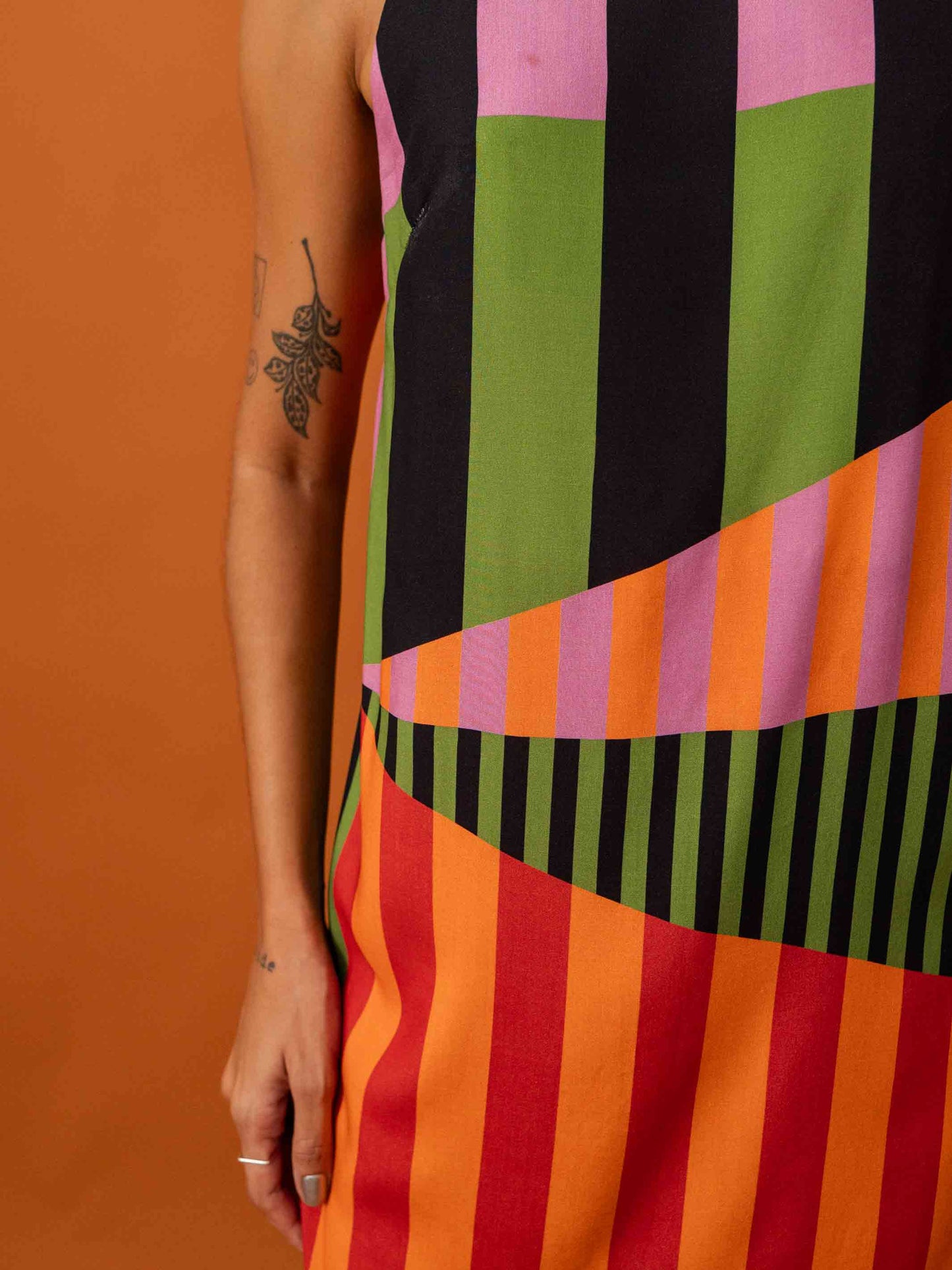 Vestido trapezio | Raios
