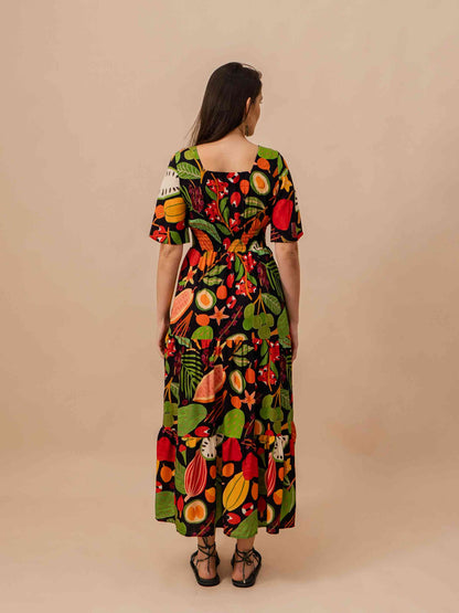 VESTIDO NINA LONGUETE | FRUTOS PRETO
