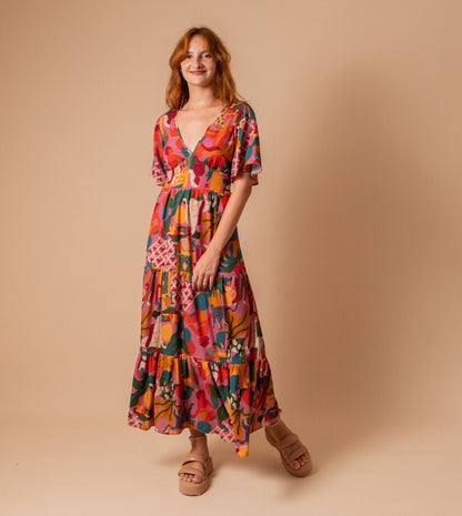 VESTIDO NINA LONGUETE | AMPARO