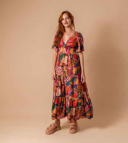 VESTIDO NINA LONGUETE | AMPARO