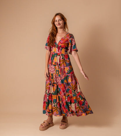 VESTIDO NINA LONGUETE | AMPARO