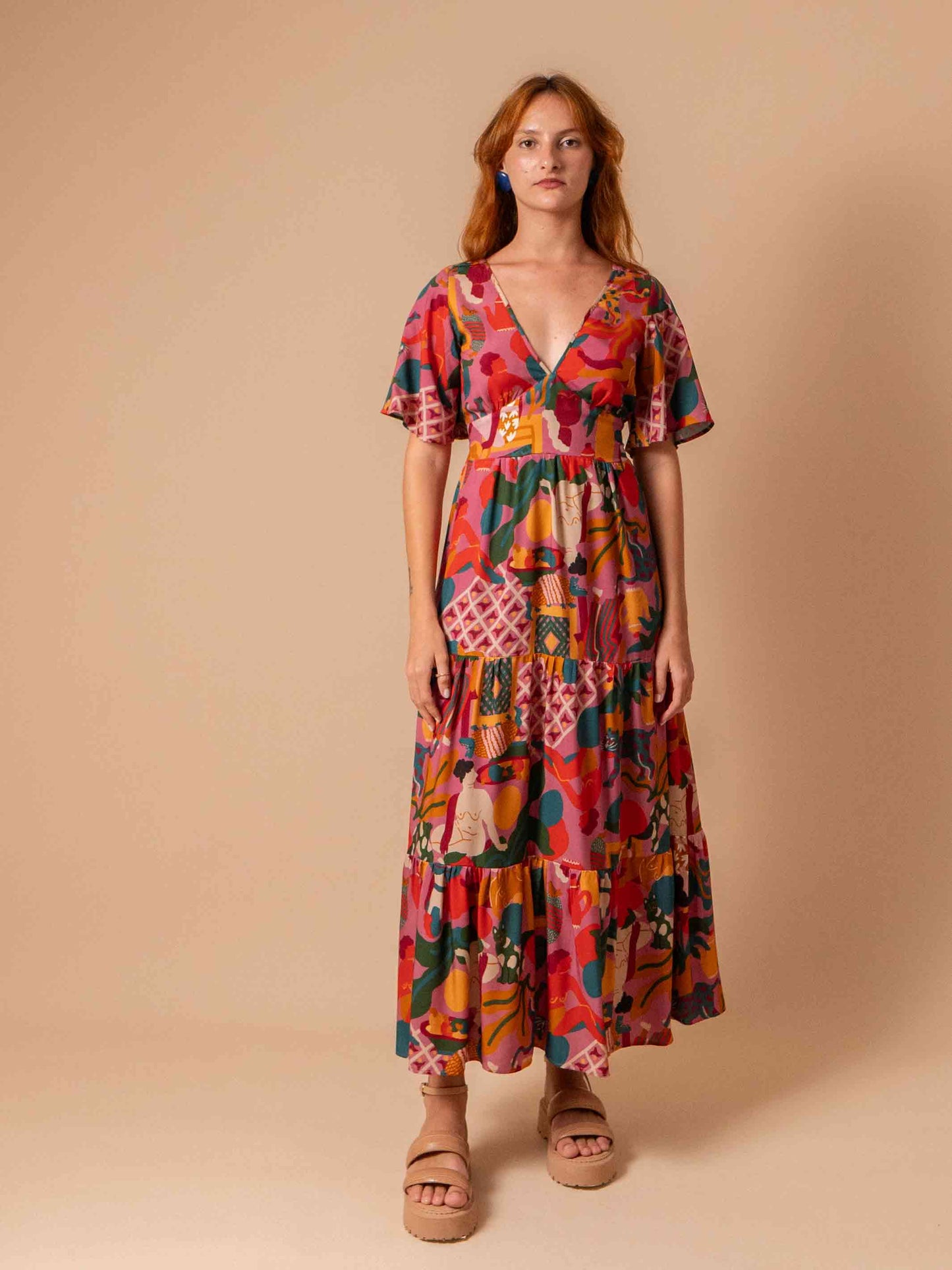 VESTIDO NINA LONGUETE | AMPARO