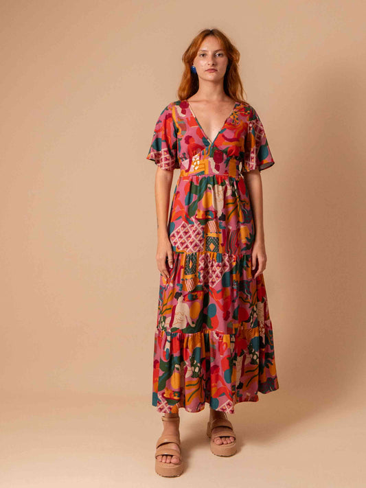 VESTIDO NINA LONGUETE | AMPARO