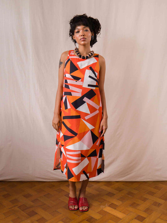 Vestido Laura | Frevo Laranja
