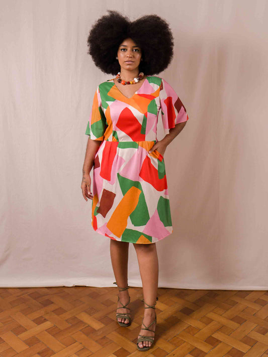 Vestido Amélia | Samba Rosa