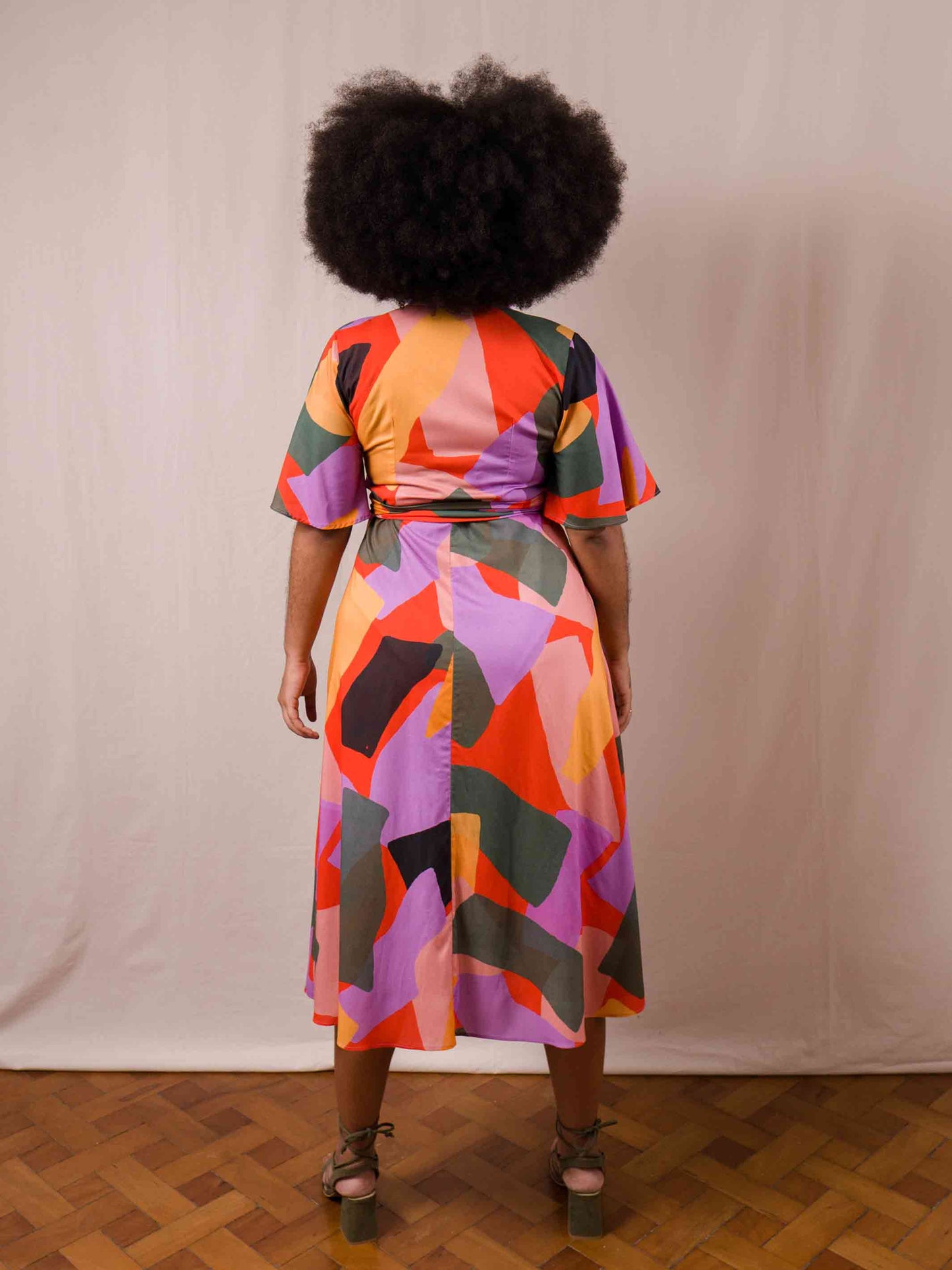Vestido Transpassado | Samba Roxa