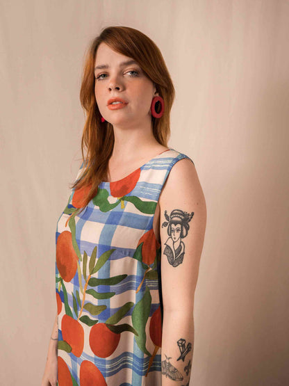 VESTIDO TARSILA | TANGERINA