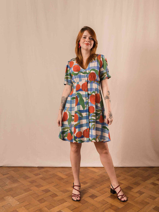 VESTIDO DAI | TANGERINA